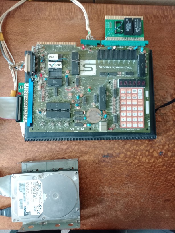 Sym-1 with Symbiosys IDE interface and memory expansion